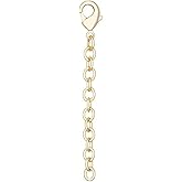 Kendra Scott 2" Necklace Extender for Women, Fine Jewelry, 14k Gold-Plated, Lobster Clasp