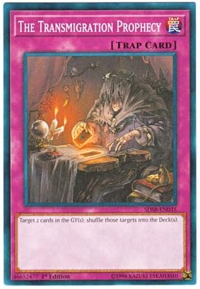 Amazon 遊戯王 英語版 Sdsb En035 The Transmigration Prophecy 転生の予言 ノーマル 1st Edition トレカ 通販