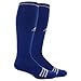 adidas Unisex Rivalry Baseball OTC Sock (2-Pair), Cobalt/White, 5-8.5