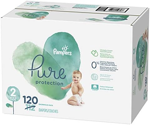 pure pampers size 2