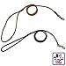 Cherrybrook Shoestring Leather Snap Lead 1/8-inch x 3-feet Black