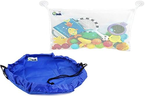 Dosik Top Quality Net bath organizer big size + Toys bag storage For Lego Doll 45cm