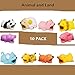 Cable Protector for iPhone iPad Cable Plastic Cute Land Animals Phone Accessory Protects USB Charger Data Protection Cover Chewers Earphone Cable Bite (Animals, 10 PC)