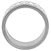Surgical Stainless Steel 8mm Autism Awareness Jigsaw Puzzle Wedding Band Ring, size 6.6