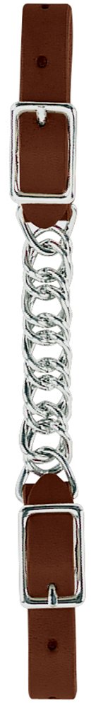 Weaver Leather Brahma Webb Flat Link Chain Curb Strap