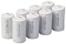 Panasonic BQ-BS1E8SA eneloop D Size Battery Adapters for Use with Ni-MH Rechargeable AA Battery Cells, 8 Pack
