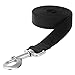3 Way Dog Leash, Nylon Adjustable Coupler No Tangle Detachable 3 in 1 Multiple Dog Pet Cat Puppy Leashes with Soft Padded Handle, for 1/2 / 3 Medium & Large Dogs Pet (Black)