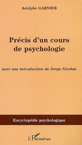 Précis d'un cours de psychologie