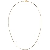 SHASHI Women's Box Chain Necklace, Gold, One Size