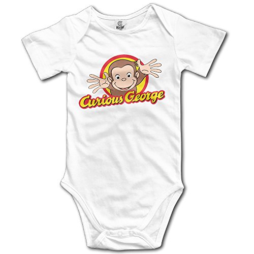 Curious George In Short Sleeves Baby Boys And Girls Triangle