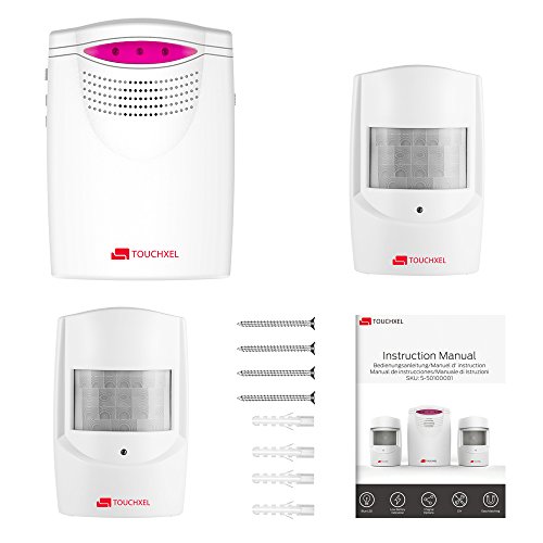 Driveway Alarm Wireless Outsite, Motion Sensor Alarm with 1000 FT Range