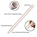 pzoz Case Compatible New Apple Pencil 2nd Generation Magnetic Pen Nib Protector Silicone Sleeve iPencil 2 Gen Grip Skin Cover Holder Clip Sticker Accessories for iPad Pro 11 12.9 inch 2018-Pink