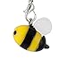 Bee Shaped Cell Phone Backpack Pendant Strap String Hanging Decoration