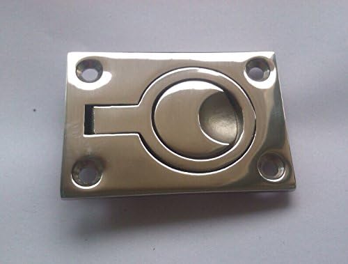 MARINE BOAT YACHT STAINLESS STEEL HANDRAIL FITTING DECK HINGE