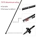 Yahill® Folding Trekking Pole Collapsible Stick Ultralight Adjustable, Alpenstocks with EVA Foam Handle, for Travel Hiking Camping Climbing Backpacking Walking ((Standard- Blue) -1 pc)