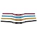 Wake Bicycle Handlebars 31.8 mm Mountain Bike Handlebar 720mm/780mm Aluminium Alloy MTB Handlebar Bicycle Riser Bars Extra Long Bicycle Handlebars for Downhill Cycling Racing
