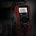 Multimeter, LeeQin Ture-RMS Auto Ranging Digital Multimeter, 2000 Counts AC/DC Voltage/Current Resistance Diode Continuity Measurement Tool with Backlight LCD Display