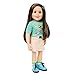 Maplelea Taryn 18 Inch Doll (Long Brown Hair, fair Skin, Brown Eyes)