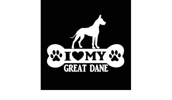 GDYL Etiquetas Engomadas del Coche 14,6X10,8 Cm I Love My ...