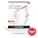 Neutrogena Light Therapy Acne Treatment Face Mask, Chemical & UV-Free with Clinically Proven Blue & Red Acne Light Technology, Gentle for Sensitive Skin, 1 ct
