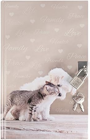 Journal Intime Avec Cadenas Chien Chat Amazon Fr High Tech