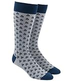 Sailboats Men's Cotton Blend Dress Socks