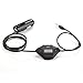 FM Transmitter - THZY Black Wireless FM Transmitter with 3.5mm Audio Plug and Car Charger for iPhone 6/5/4, iPad, iPod, Samsung Devices, and ANY Smart Phones with 3.5mm Audio Plug