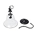 Lightess Clear Glass Sconces Farmhouse Wall Lighting Edison Bell Wall Lamp Shade for Farmhouse Kitchen, CYA100