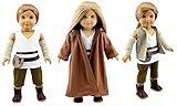 dreamtoyhouse Rey Inspired Jedi Cosplay Costume Outfits and Boots for 18 Inch American Girl Dolls