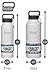 Healthy Human Stainless Steel Water Bottle | Double Walled Vacuum Insulated Water Thermos for Adults | Eco-Friendly Travel Bottles with Leak Proof Lid (Desert Lily, 32 oz/ 946 ML)