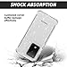 Elegant Choise Case for Samsung Galaxy S21 Plus Case Liquid Glittery with Screen Protector and Camera Lens Protector for Girls Women, Flowing Floating Bling Sparkling Shiny Crystal Phone Case (Clear)