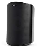 Polk Audio Atrium 8 SDI Flagship Outdoor Speaker (Black) - Use as Single Unit or Stereo Pair | Powerful Bass & Broad Sound Coverage | Withstands Extreme Weather & Temperature