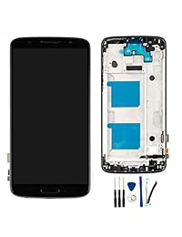 visualización LCD digitalizador de visualización montaje de panel táctil de repuesto para moto G6 xt1925 xt1925 6 xt1925 5 xt1925 3 de 5.7", Negro
