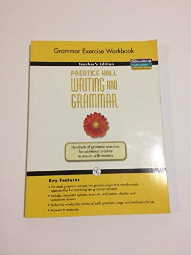  Prentice Hall Writing And Grammar Grado 6 Grammar Exercise Book Edicion Del Profesor 9780133616491 Pearson Staff Libros