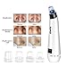 Facial Pore Cleanser Electric Blackheads Remover Skin Care Tool Beauty Suction Vacuum Machine Acne Comedo Removal Extractor Device with Blue Red Green Light