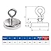 Super Strong Neodymium Fishing Magnets, 175 lbs(80 KG) Pulling Force Rare Earth Magnet with Eyebolt Diameter 1.89 inch(48 mm) for Retrieving in River and Magnetic Fishing