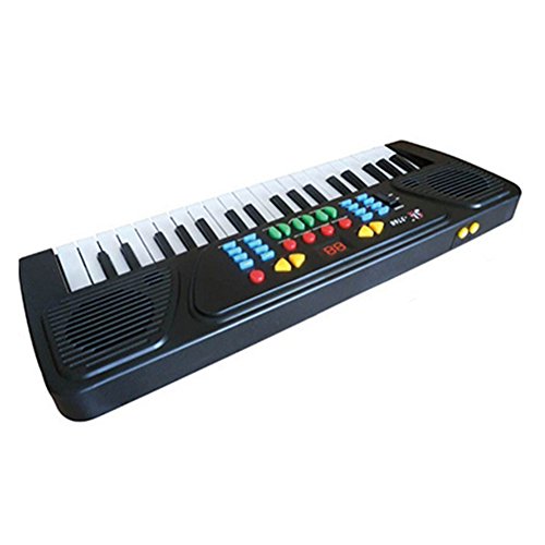 Catnew Children Kids 37 Keys Electronic Keyboard Piano Musical Educational Toy with Mic - Thumbnail 3