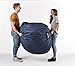 Big Joe Lenox Fuf Foam Filled Bean Bag, Medium, Cobalt -