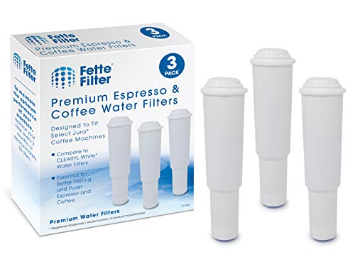 Fette Filter - Coffee Water Filters Compatible with Jura Clearyl White. Compare to Part # 64553 (3-P Fette Filter - Coffee Water Filters Compatible with Jura Clearyl White. Compare to Part # 64553 (3-P