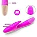 Therapeutic 30 Frequency G-Spot Massager Lmoment Wireless Wand Waterproof Vibrator (Purple)