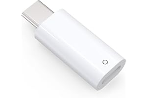 TechMatte USB C Pencil Adapter Designed for Apple Pencil 1st Generation, Only Compatible with iPad 10th Generation,Male USB-C to Female Lightning Pencil Charging Adapter, Bluetooth Connection