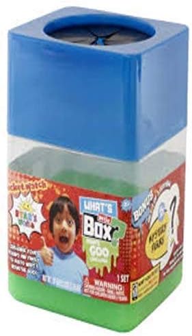 Ryan's World"What's in The Box" Goo Challenge with Bonus Slime