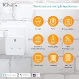 TCP Smart UK WiFi Plug 4 Pack Works with Alexa Google Home Siri Shortcuts view 2