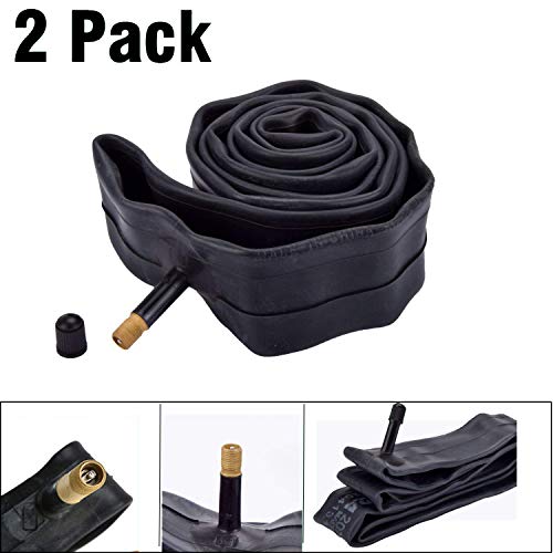 OUTFANDIA Inner Tubes, 2 Pcs 26" x1.9/1.95/2.10/2.125 Schrader Valve (32mm) BMX Bicycle Inner Tubes, Bike Tube for Children & Adults