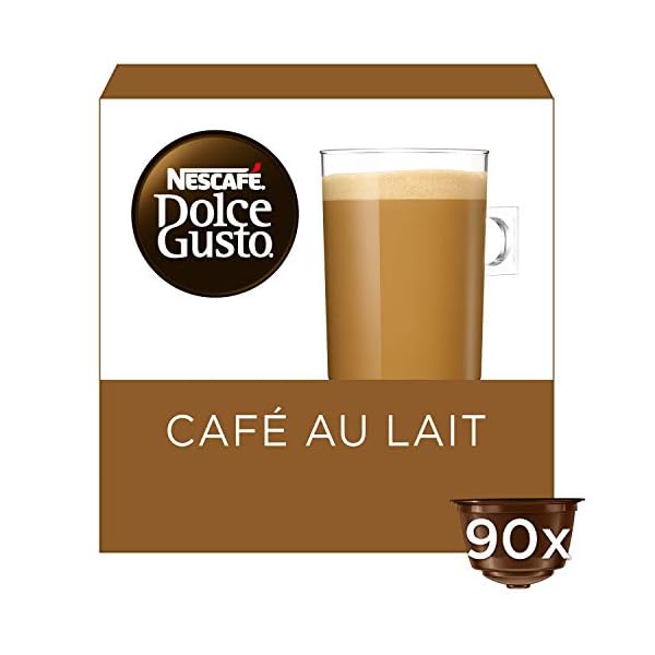 Nescafé Dolce Gusto Cápsulas de Café con Leche, 3 x 30 Cápsulas -  compraonlines.es