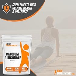 BulkSupplements.com Calcium Gluconate Powder