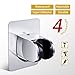 Adhesive Shower Head Holder, FEELSO Adjustable Handheld Shower Head Wall Mount Bracket