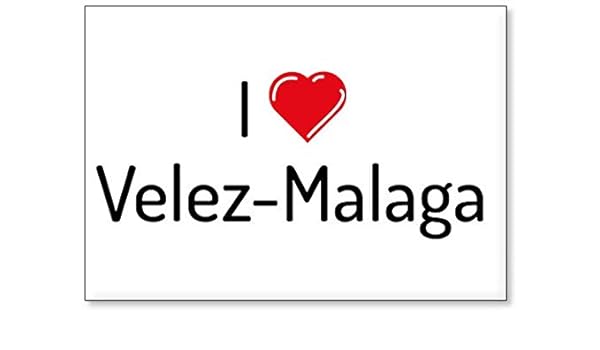 Mundus Souvenirs - Amo Velez-Malaga, Imán para Nevera (diseño 3 ...