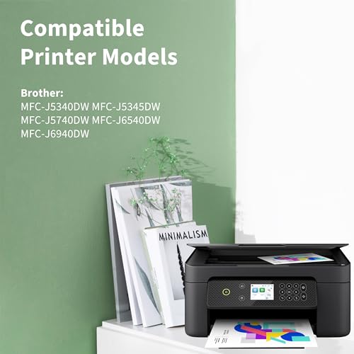 Greenjob LC422XL Ink Cartridges Replacement for Brother LC422 LC-422XL LC-422XLVAL Ink Cartridges Multipack Compatible with Brother MFC-J5340DW MFC-J5345DW MFC-J5740DW MFC-J6540DW MFC-J6940DW (8-Pack)