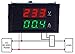 UCTRONICS AC 80V-300V 100A 2 in 1 Voltmeter Ammeter LED Digital Multifunction Panel Meter Measurement Meter Dual Display with Current Sense Transformer